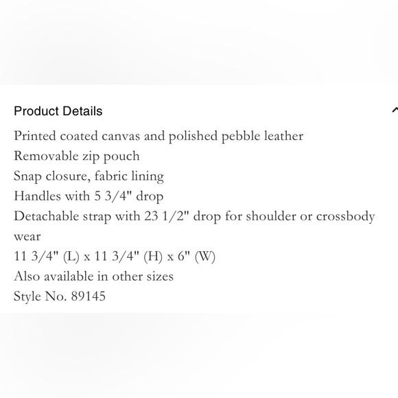 COACH Field Tote with Varsity Stripe(Including matching Charlie Pouch) - Picture 2 of 12